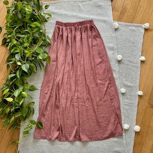 Ardene Mauve Maxi Skirt